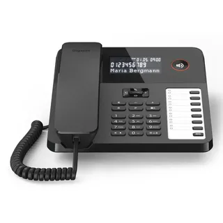 Gigaset Desk 600 schnurgebundenes Festnetztelefon schwarz