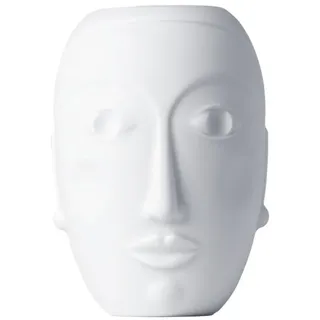 Sieger by Fürstenberg Vase Little Antheia Satin White