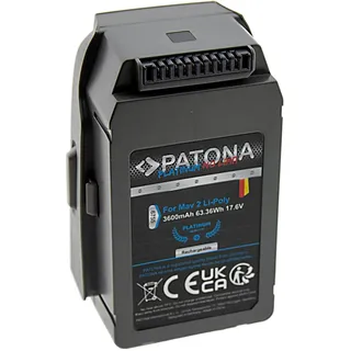 PATONA Akku Lithium-Polymer 3600 mAh grau für DJI Mavic 2 Pro/Zoom