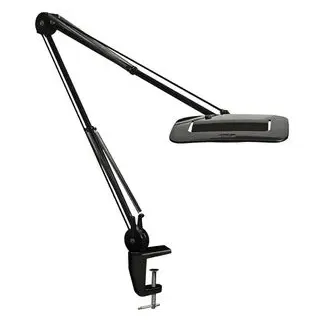 Luxo Schreibtischlampe Split, schwarz, LED, dimmbar, mit Tischklemme, 660 Lumen, warmweiß