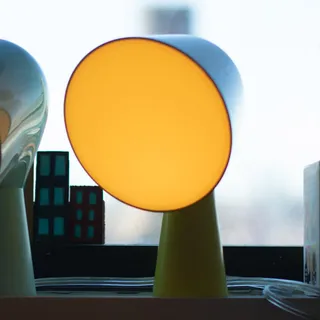 Tischleuchte Foscarini, Binic, Gelb, für Wohnzimmer, Kunststoff, Design - 20