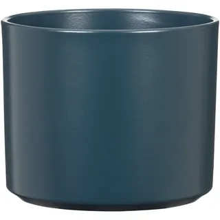 Scheurich Übertopf, 100% wasserdichter Keramik-Übertopf blau