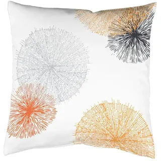HOME WOHNIDEEN Kissenbezug Home fashion 50 x 50 cm Orange