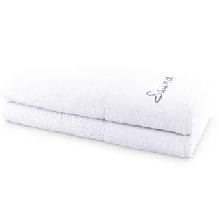 Möve Frottana Saunatuch 80 x 200 cm weiß 2 St.
