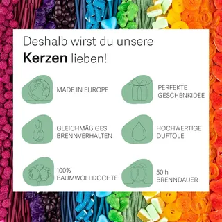 Duftkerze Haribo Jungle Party - 300g