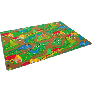 Snapstyle Kinderteppich 100 x 165 cm Mehrfarbig
