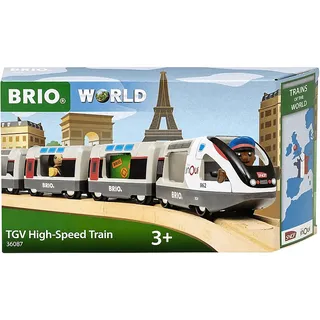 BRIO TGV Hochgeschwindigkeitszug Bahn Mehrfarbig