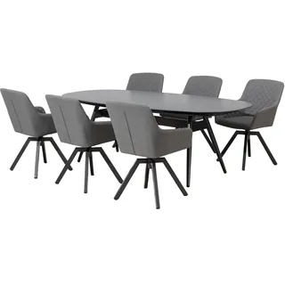 Primaster Calvo Gartentisch 230 x 107 x 75 cm grau