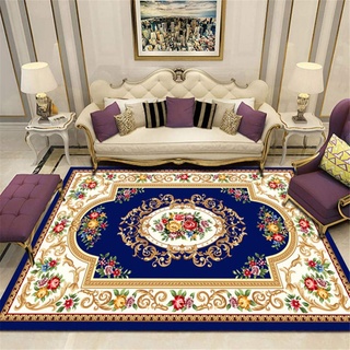 RUGMYW Luxus Home Designer Teppich Klassischer Vintage Druck blau beige gelb rot grün teppiche für Wohnzimmer 180X250cm