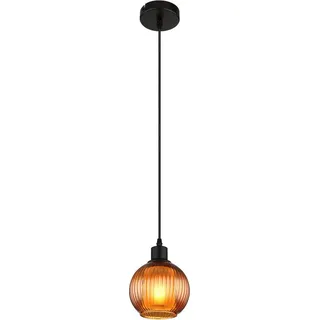 GLOBO LIGHTING Hängeleuchte ZUMBA, ohne Leuchtmittel, Hängelampe/Pendelleuchte/Esszimmer/Wohnzimmer/Esstisch grün
