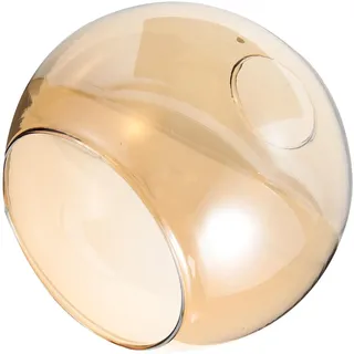 Uonlytech Glas Lampenschirm Kugelglas Ersatz Glaskugel Hängelampe Ersatzglas Leuchtenschirm Lampenglas Kugel Lampe Ersatzschirm Pendelleuchte Schirm Tischlampe Außen Wandlampe