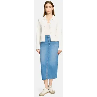 Betty Barclay Sweatjacke "Damen langarm", Damen, Gr. 44, rohweiß, Jersey, Obermaterial: 80% Baumwolle, 16% Polyester, 4% Elasthan, gerade normal, Sweatjacken Sweatjacke
