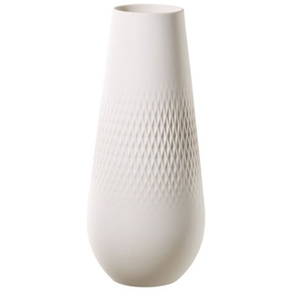 Villeroy & Boch Dekovase Manufacture Collier blanc Vase Carré hoch (1 St) weiß