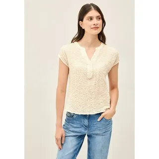 Cecil Kurzarmbluse beige XXL 46