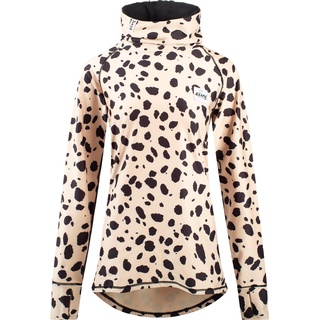 Eivy Damen Icecold Gaiter Top Yoga Shirt, Cheetah, M EU