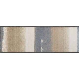 wash+dry Fußmatte, Medley beige 60x180 cm, innen und außen, waschbar