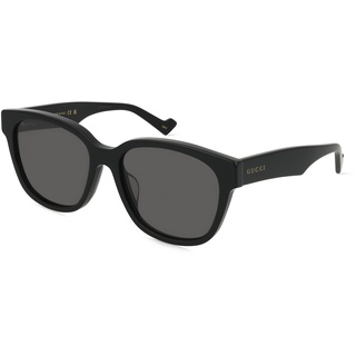 Gucci GG1430SK Herren-Sonnenbrille Vollrand Eckig Recycled Acetat-Gestell, schwarz