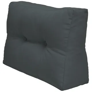 Beautissu Palettenkissen 60 x 40 x 20 cm grau 1 St.