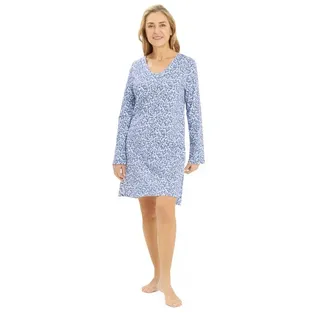 Rösch Nachthemd 1253669 blau|bunt 46