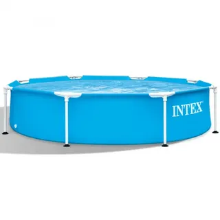 Intex Metal Frame Pool Set 244 x 51 cm inkl. Filterpumpe