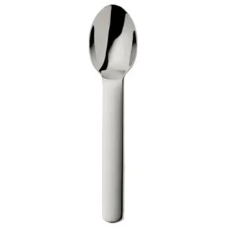 Robbe & Berking Kaffeelöffel Kaffeelöffel 13 cm Topos Edelstahl (1 Stück), Kaffeelöffel, 13,30cm, 18/8 Edelstahl, edelstahl silberfarben