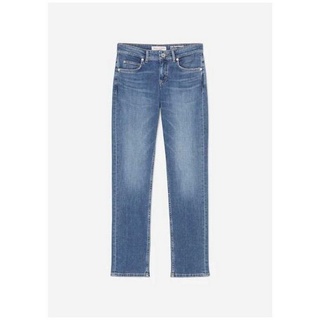 Marc O'Polo Straight-Jeans blau straight fit (1-tlg) blau|braun 31/32