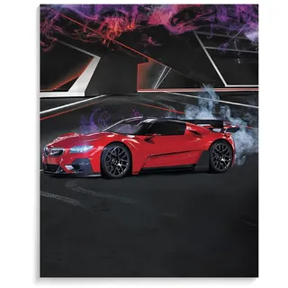 ZHXXFD Malen Nach Zahlen Sportwagen Ohne Rahmen 40X50Cm Diy Malen Nach Zahlen Erwachsene Auto Groß Leinwand Set,Malen Nach Zahlen Acryl Kinder,A26