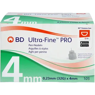 embecta gmbh Bd Ultra-fine Pro Pen-nadeln 4 Mm 32 G 0,23 Mm