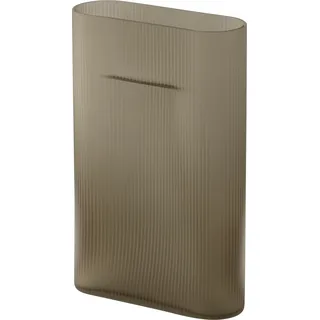 Muuto Ridge Vase 35 cm, taupe