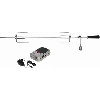 Edelstahl-Grillspieß | Rotisserie Monroe Pro 3 + 4  Boston 3 + 4  inkl. Motor - ...