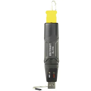 VOLTCRAFT DL-111K Temperatur-Datenlogger Messgröße Temperatur -200 bis 1370°C