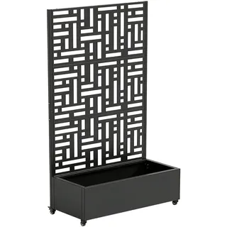 casa.pro Bernalda 186 x 120 x 40 cm Schwarz