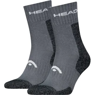 Head ELEMENTS HIKING CREW 2er Pack Grau 35-38