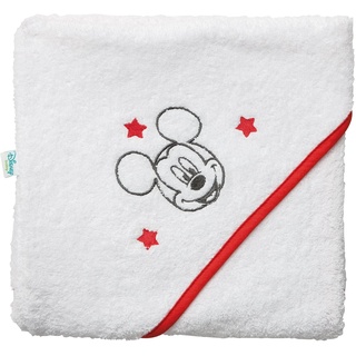BabyCalin DIS303809 Badekap, 80cm x 80cm, Disney Bestickter Mickey, Mehrfarbig, 1 Stück