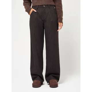 Gang 94SILVIA WIDE Bundfaltenhose Braun/Weiß 31