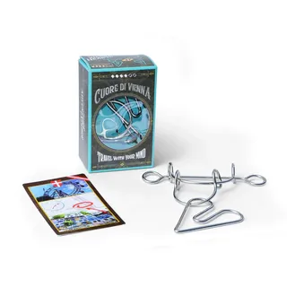 Logica Spiele Art. Herz von Wien  Metallpuzzle  Schwierigkeit 4/6 Extrem  Cas...