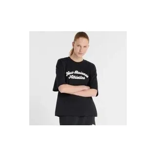 Linear Heritage Oversized T-Shirt schwarz XS