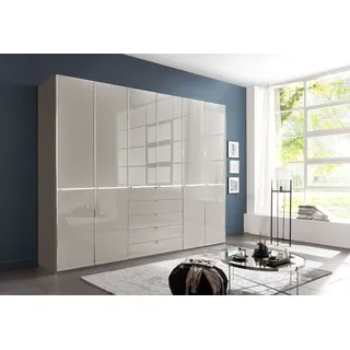 Wiemann Kleiderschrank Shanghai 2 300 x 236 x 58 cm Braun/Grau