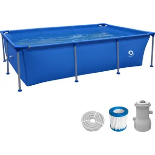 Avenli Pool blau mit Filterpumpe & Sicherheitsleiter BLAU No Size