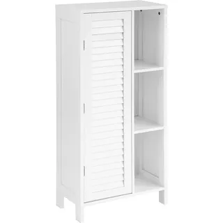 SoBuy Reign Badkommode 48 x 96 x 24 cm Weiß