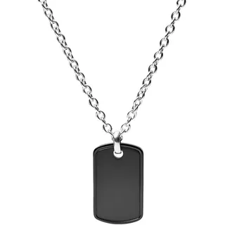 Fossil Kette Herren Edelstahl Silberfarbe