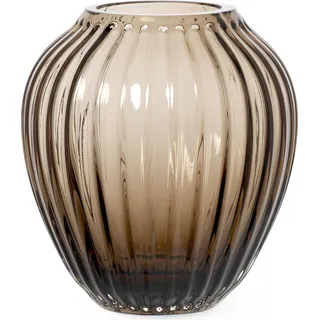 Hammershøi Vase 14 cm nussbraun aus Glas