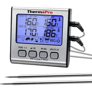 ThermoPro Grillthermometer Größe 0,1 cm Silber