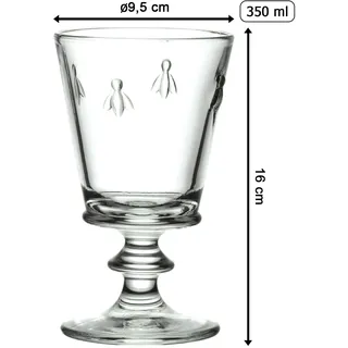 La Rochère Biene Abeille 350 ml 6er Set