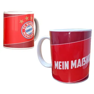 FC Bayern München Tasse Sprüchetasse, Cup, Mug, Kaffeetasse, Tasse, Kaffeebecher (Mein Maßkrug)