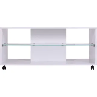 Home affaire Couchtisch Trentino, Breite ca. 101 cm, mit Rollen weiß