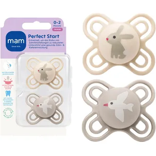 MAM Schnuller Perfect Start Silikon, 0-2M