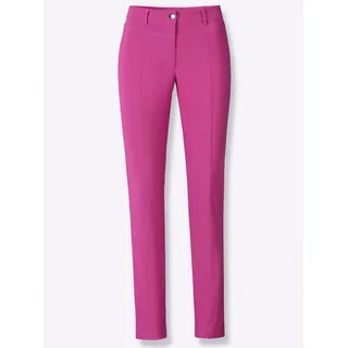 Webhose INSPIRATIONEN Gr. 38, Normalgrößen, pink (magenta) Damen Hosen Stoffhosen