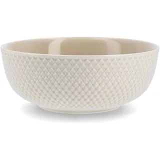 Lyngby Porcelaen - Rhombe Earth Bowl - Marble - Ø15.5 cm, Schüssel + Schale, Grau