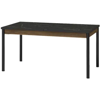 beautysofa PIANO 160 x 77 x 240 cm braun/schwarz